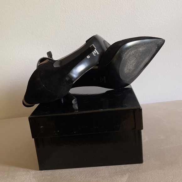 Black suede heels - Picture 3 of 8